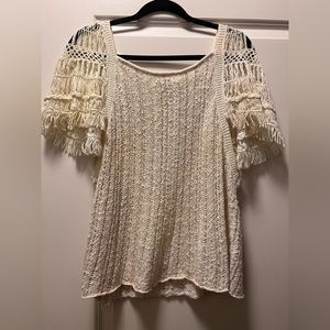 FREE PEOPLE Crochet Top